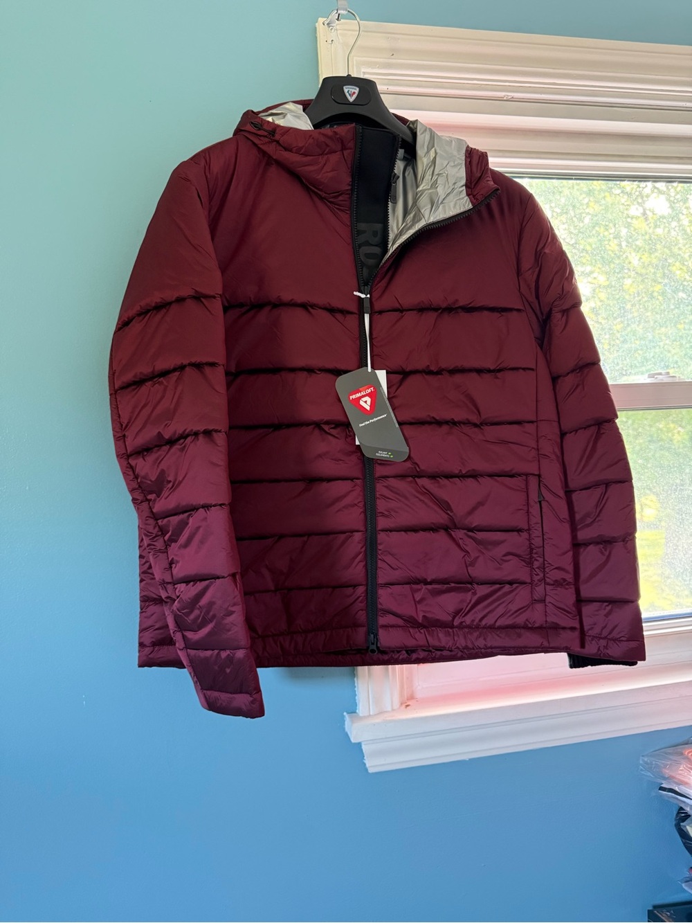 Maroon Down Snowboarder Jacket